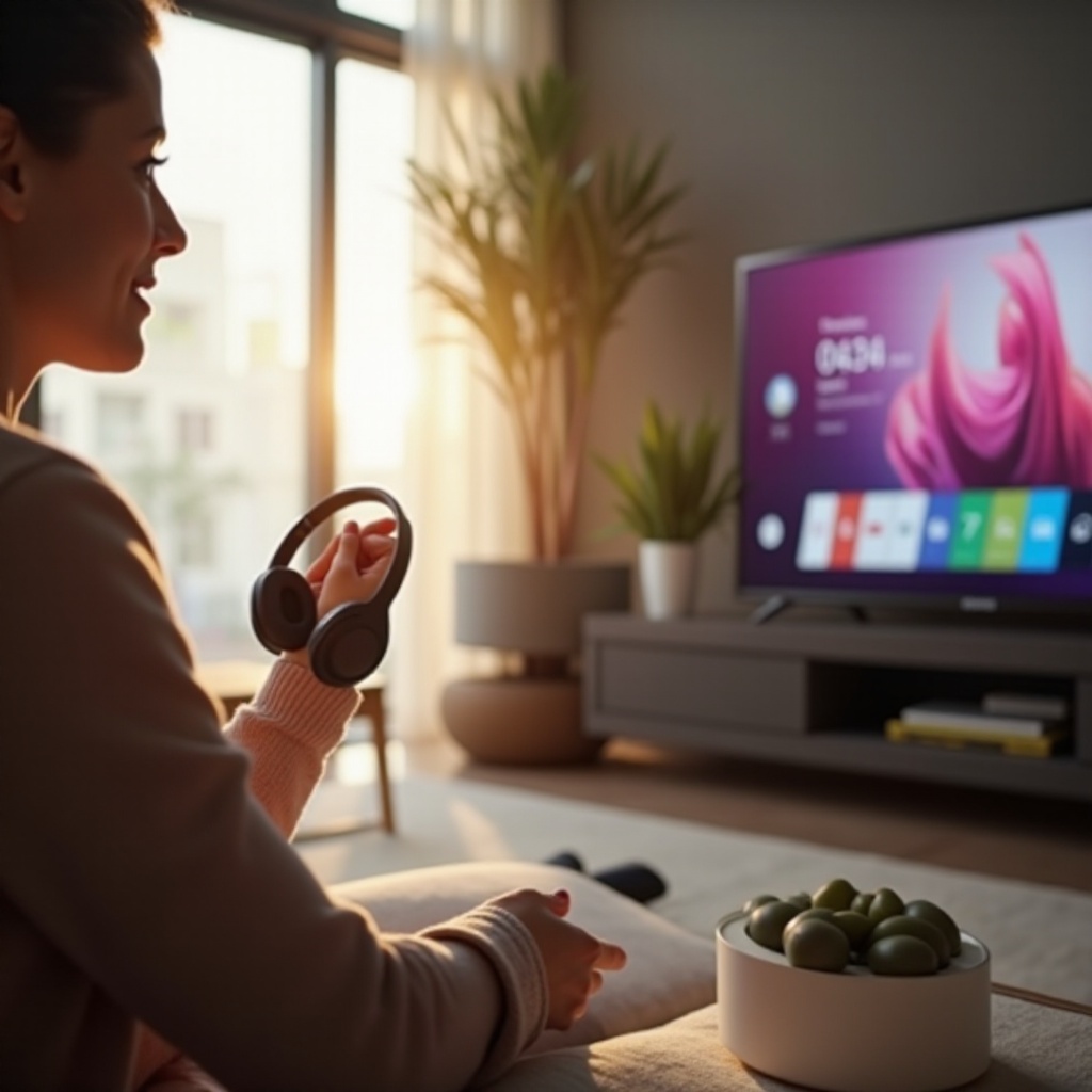 как да свържа слушалките си с моя LG телевизор
