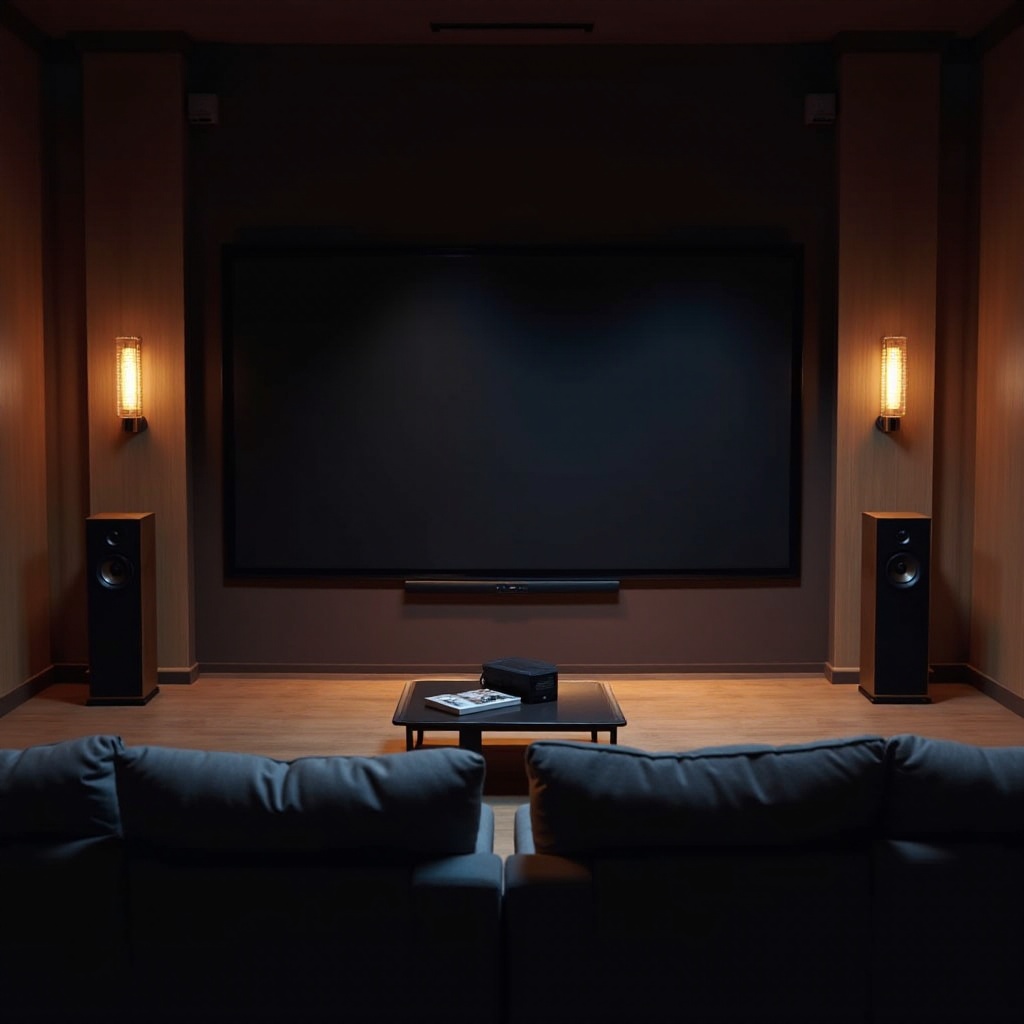 distanța dintre difuzoarele frontale ale home theater-ului kef