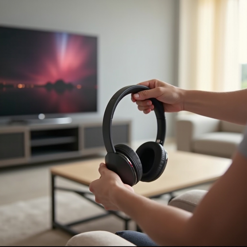 كيف أقوم بإقران سماعات الرأس الخاصة بي مع تلفاز LG