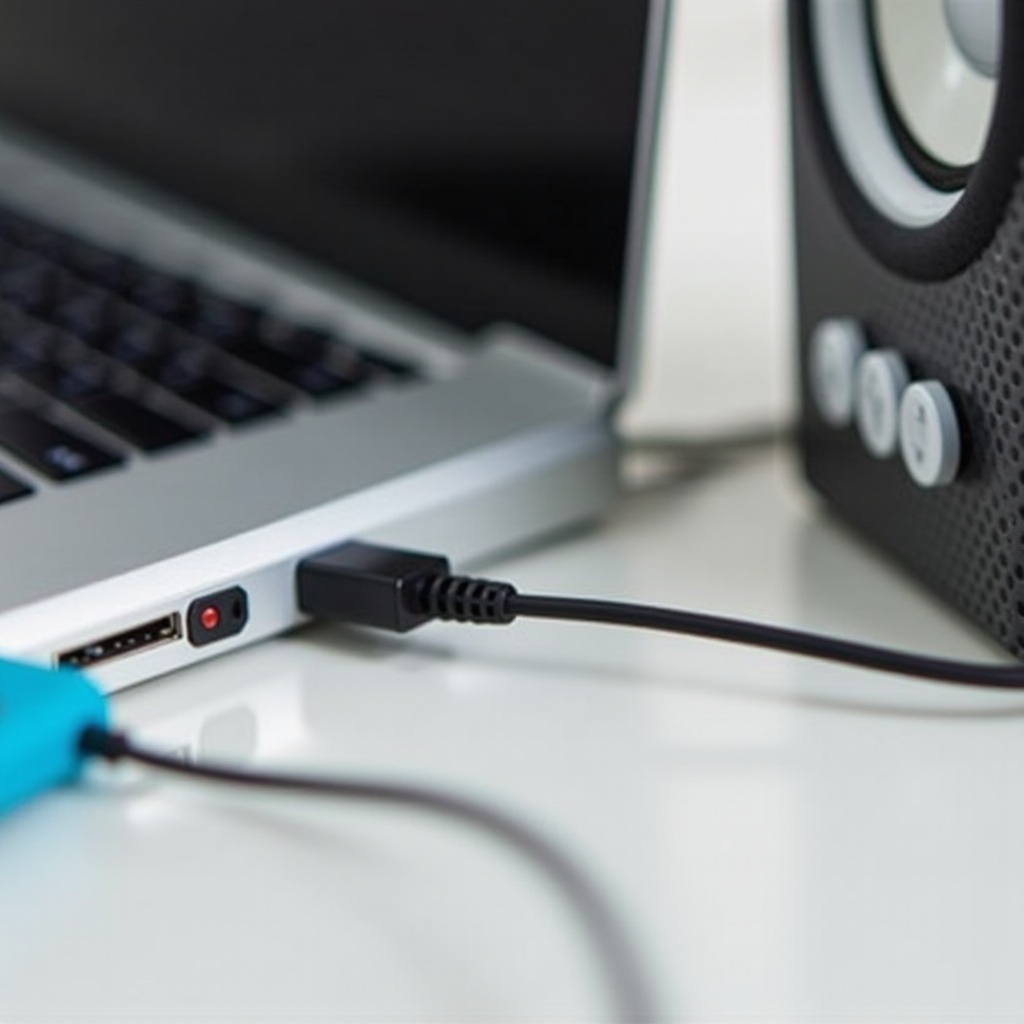 повежите прекидач на рачунарске звучнике помоћу USB-C