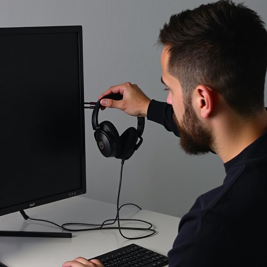 жакът за слушалки hp omen 34 c прекъсва