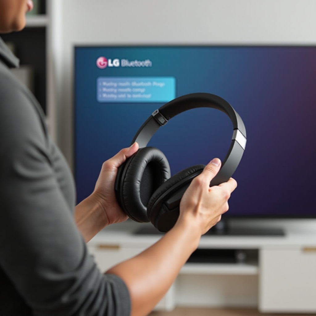 how to pair my headphones with my lg t.v.