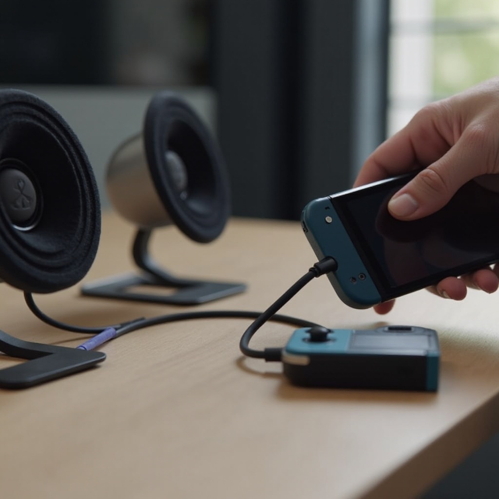 повежите прекидач на рачунарске звучнике помоћу USB-C